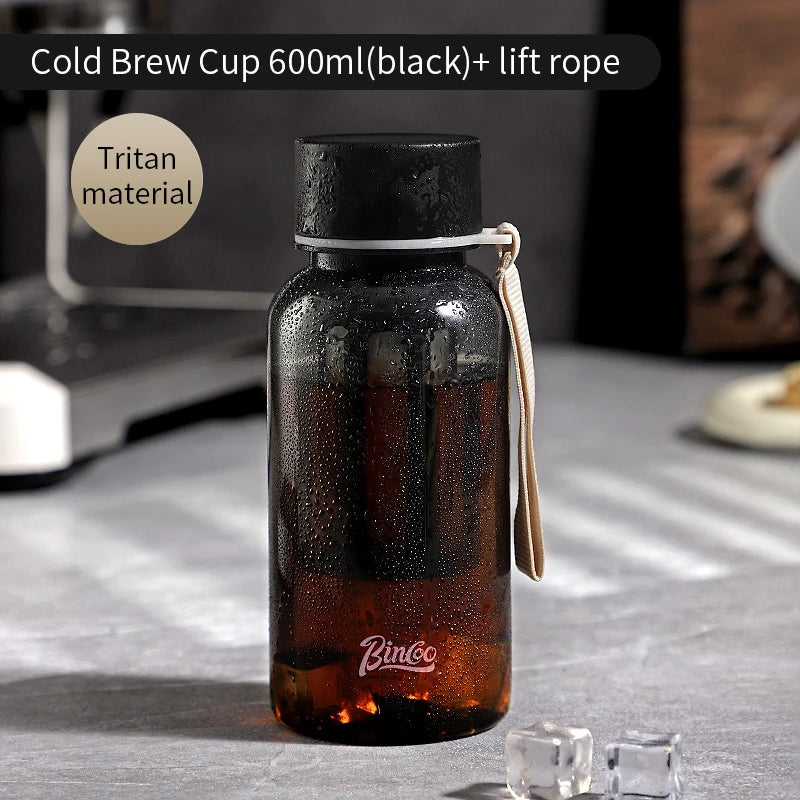 Bincoo Cold Brew Coffee Maker - Frosted with Handle Rope
