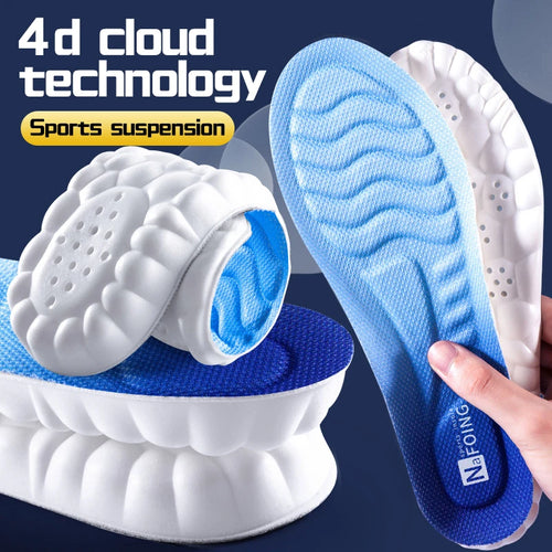 Insoles cushion technology