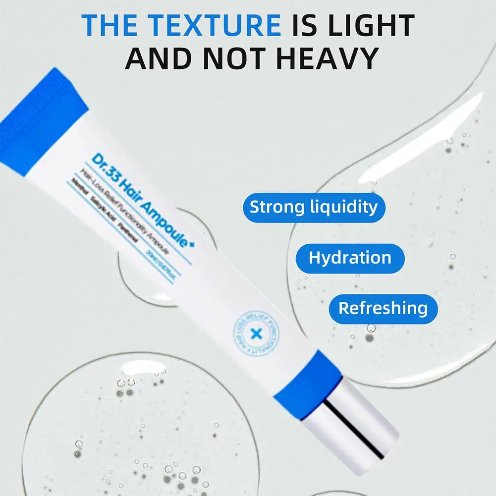 Hair Essence Serum in use