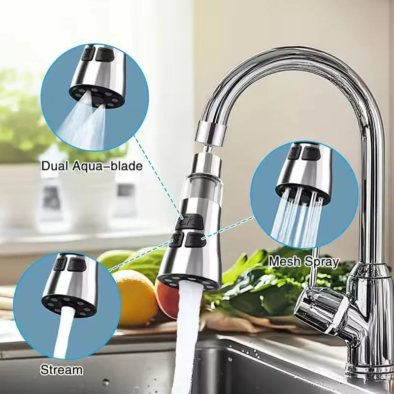 Faucet Extender in use