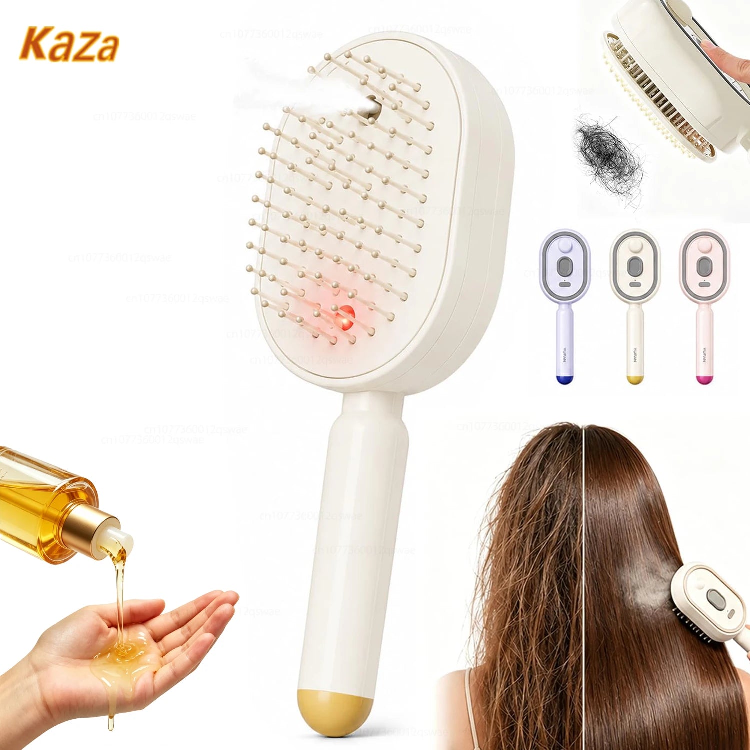 Electric Spray Hair Brush